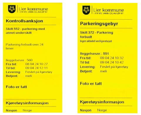 Lier Kommune Parkering